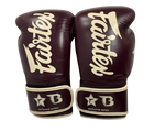 Fairtex Amateur Boxing Gloves BGVB3 Maroon Khaki