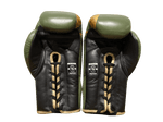 Booster Boxing Gloves BGLV3 Lace Up Pro Olive Gold