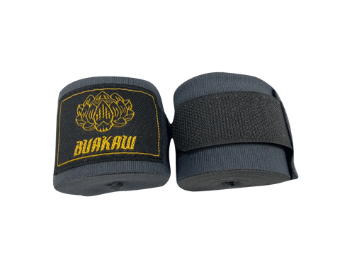 Buakaw Handwraps Grey