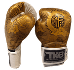 Top King Boxing Gloves TKBGCT-CN01 White with  "FOOK" & "DOUBLE HAPPINESS"