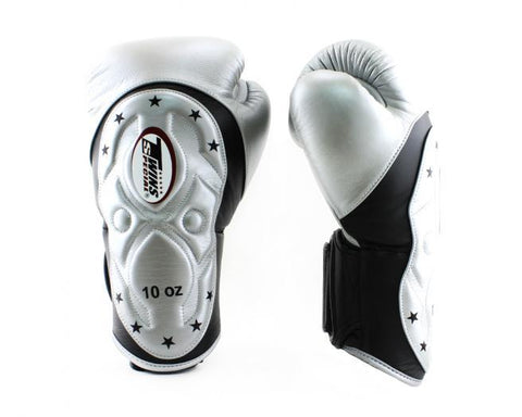 Twins Special BGVL6 MK BLACK/SILVER BOXING GLOVES