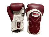 Twins Special BGVL6 White Maroon BOXING GLOVES