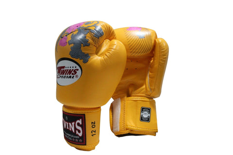 Twins Special BOXING GLOVES FBGVL3-13 YELLOW