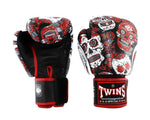 Twins Special FBGVL3-53 SKULL RED/BLACK BOXING GLOVES