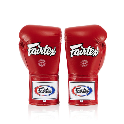 Fairtex Boxing Gloves PRO FIGHT BGL6 Red