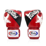 Fairtex Boxing Gloves BGV1 "National Print" Red