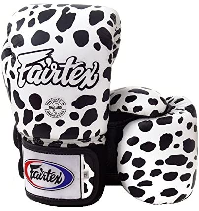 Fairtex Boxing Gloves BGV1 "LEO" WHITE