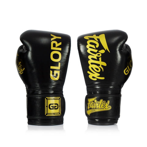 Fairtex Boxing Gloves BGVG1 "GLORY EDITION" Black