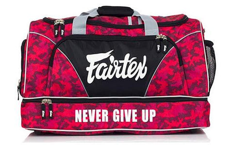 Fairtex Bag 2 Gym Carry Bag Camo Red