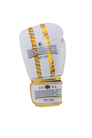 Buakaw Boxing Gloves BGL Striker White
