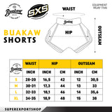 Buakaw Shorts BFG1-3 NAVY/SILVER/WHITE