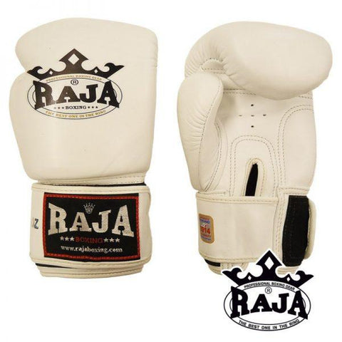 Raja Boxing Gloves RBGV-1 White
