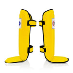 Fairtex Shinguards IN-STEP DOUBLE PADDED PROTECTOR SP3 Yellow
