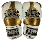 Top King Boxing Gloves Empower creativity TKBGEM01 White Gold Air