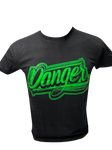 Danger T-shirt Black Green