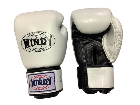 Windy Boxing Gloves BGVH White Black