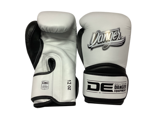 Danger Boxing Gloves DEBGP-005 White Black