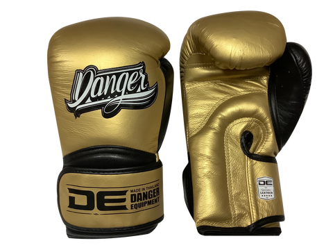 Danger Boxing Gloves BEBGRK-005 gold/ black