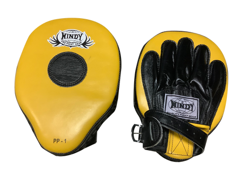Windy Punching Mitts PP-1 Yellow