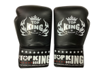 Top King Boxing Gloves Lace Up TKBGSC  Black