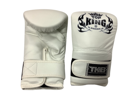 Top King Boxing Gloves TKBMU - CT Bag Mitts White