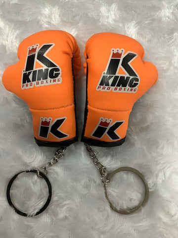 King Pro Boxing Keychain KCH1 Orange