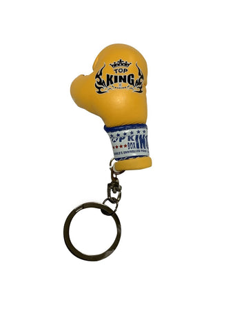 Top King Key Ring "Boxing Glove" TKKER-01 Yellow/Blue
