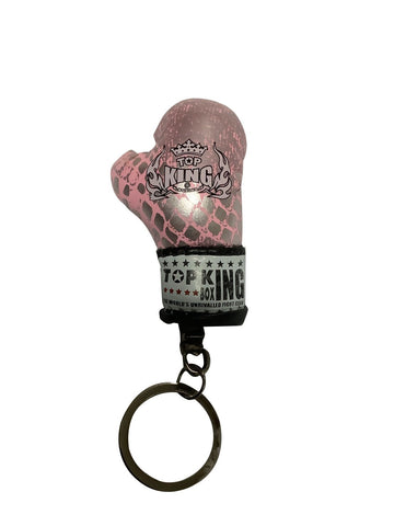Top King Key Ring "Boxing Glove" TKKER-01 Pink Snake