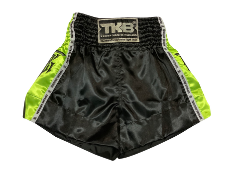 Top King Muay Thai Shorts TKTBS -202 Black Green