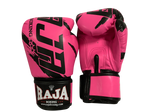 Raja Boxing Gloves BGL Letters Pink Black