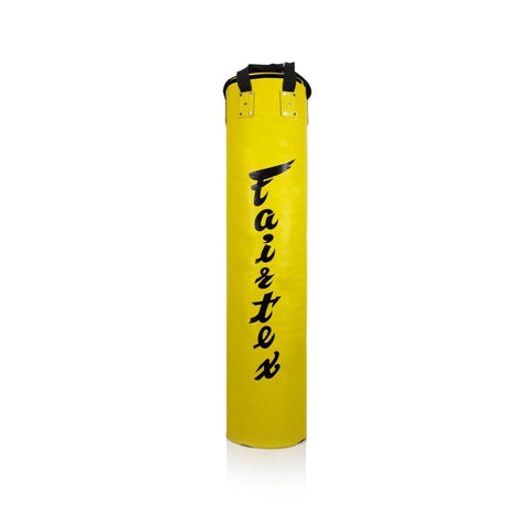 Fairtex Heavy Bag Sandbag 6ft Muay Thai Banana HB6 Yellow (unfilled)