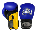 Top King Boxing Gloves TKBGSA Super Air Blue Yellow Black