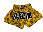 Raja Shorts Yellow Style cannabis R58