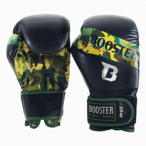 Booster Boxing Gloves Sparring  Camo Green