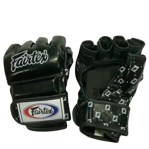 Fairtex Boxing Gloves MMA FGV17 Split Knuckles Black
