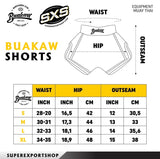 Buakaw Shorts BFG4-3 BLACK BLUE