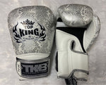 Top King Boxing Gloves TKBGSS02 AIR Spper Snake WHITE SILVER